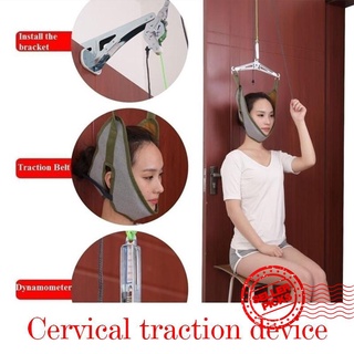 1pcs vértebra cervical dispositivo de tracción hogar portátil equipo cervical médico y cuidado l7c0
