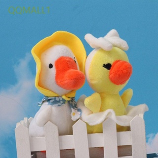 Qqmall1 llavero De Pato amarillo con diseño De muñeco De peluche unisex