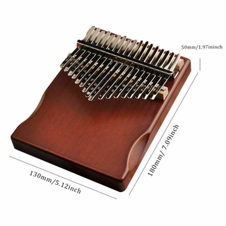 [shiwaki1] kalimba pulgar piano 17 teclas instrumentos musicales regalos de piano