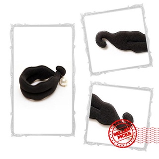 esponja mágica estilo fabricante de pelo bun curler twist clip v1h6
