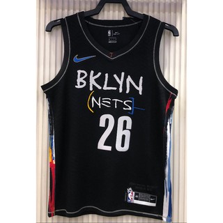 [caliente prensado] DINWDDIE JORDAN DURANT IRVING LEVERT Brooklyn Nets 2021 city edition NBA baloncesto jersey