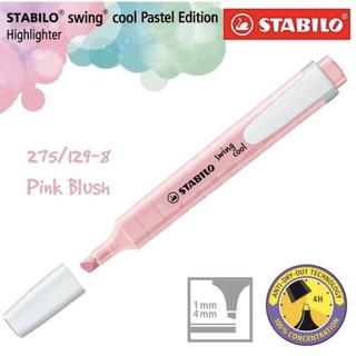 STABILO Boss Swing Cool Pastel rosa Blush iluminador 275/129-8 rosa