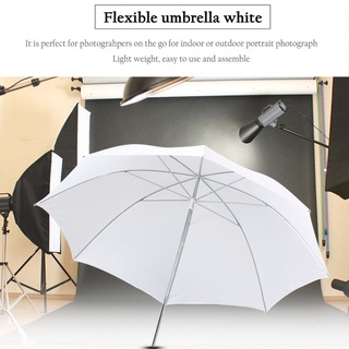 listo stock 33 pulgadas fotografía pro studio reflector translúcido blanco difusor paraguas