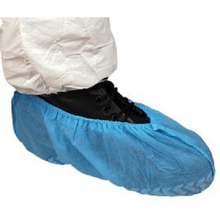 Cubre zapatos desechable con anti derrapante paquete con 100 pzs, uso domestico / comercial