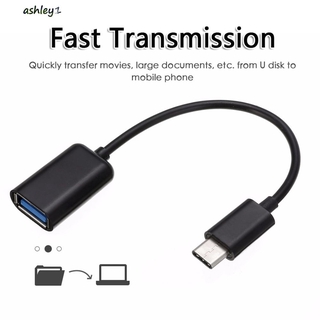 [listo] Cable de datos tipo c Otg USB 2.0 tipo c Otg adaptador ASHL