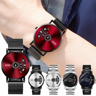 Relojes para hombre minimalista Ultra delgado moda cómoda reloj de pulsera para hombres de negocios Casual de lujo reloj de cuarzo
