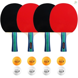 Tapete De tenis De Mesa y Bat Set De calidad Ping Pong pads tenis De Mesa con 8 pzs 8 pzs pelotas estrella Ping Pong Bats P