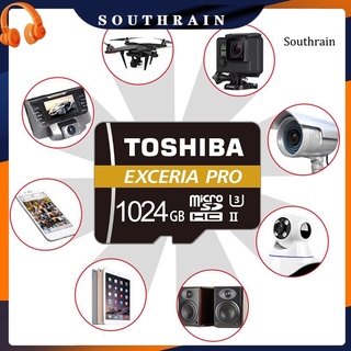 Southrain para tarjeta de memoria Toshiba portátil U3 de alta velocidad 64GB/128GB/256GB/512GB/1TB teléfono impermeable Micro-SD TF tarjeta de almacenamiento
