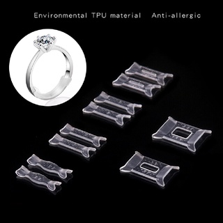 [zutmiy3] 10 piezas de ajuste de tamaño de anillo ajustador de anillo almohadilla reductor de tamaño de joyería herramientas mx4883