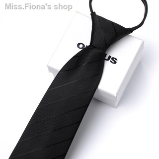Corbata profesional para hombre/rayado/con cierre/forma/negocios/trabajo