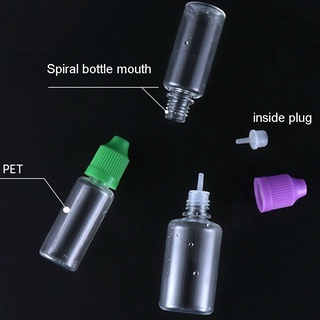 glynnis colorido tapa botellas recargables pet plástico ojos cuentagotas botellas vacías diy contenedor cosmético exprimible herramientas de maquillaje botellas de muestra (4)