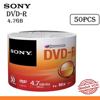 Sony DVD-R 16x DVD en blanco disco en blanco contenido en blanco 50pcs