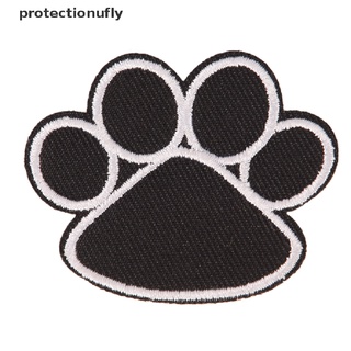 Pfmx footprint iron on patch embroidered applique sewing clothes stickers garment Glory