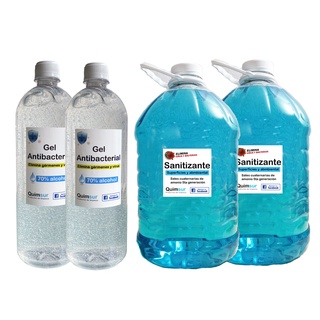Sanitizante y Gel antibacterial Kit