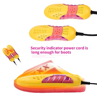 Secador de zapatos eléctrico odor deshumidify - AD - amarillo