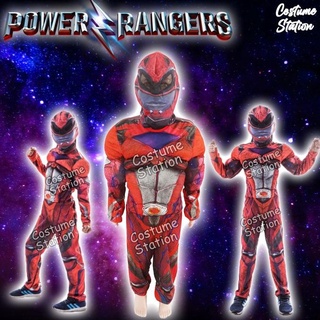 Power Rangers disfraz de superhéroe/disfraz Powerranger de saban niños