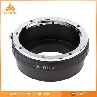 [cut1-10--] Adaptador de Metal para Canon EOS EF-S EF a EOS M EFM anillo de cámara sin espejo