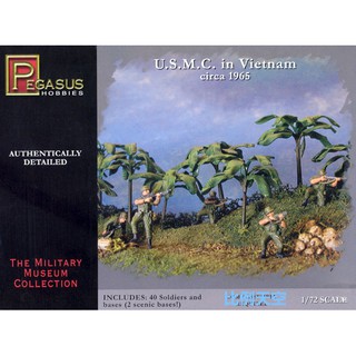 pegasus pegasus 7401 vietnam guerra ejército estadounidense 1/72