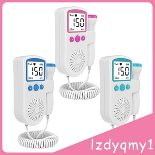 Doppler Monitor de tarifa fetal en casa para el embarazo bebé (5)