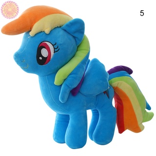 《My Little Pony: Friendship is Magic》Plush Toy Anime Stuffed Doll Soft Throw Pillow Decorations Children Kids Birthday P (6)
