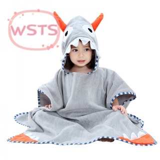 bebé túnica dinosaurio sudaderas con capucha niña niños ropa de dormir de buena calidad toallas de baño/toalla de playa niños albornoz suave pijamas ropa (1)