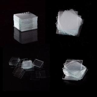 Bdvs 100 piezas de cristal Micro cubierta Slips 22x22mm - microscopio Slide Covers MY