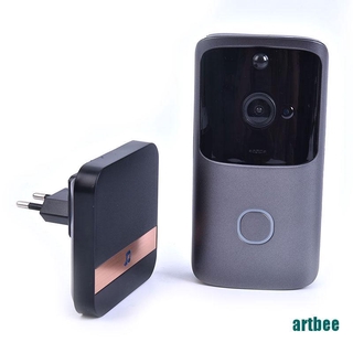 <new> timbre de Video WiFi inalámbrico para puerta inteligente intercomunicador seguridad 720P cámara campana (5)