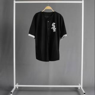 Camisa de béisbol sox negro