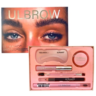 ULTRAMO Kit De Diseño De Ceja Y Maquillaje Para Ojos Ulbrow