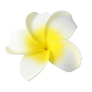 [bbns] hawaiian plumeria frangipani espuma flor mujeres clip de pelo boda nupcial