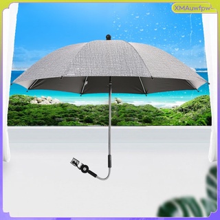 [xmauwfpw] Baby Pram Umbrella Pushchair Parasol Umbrella Universal 50+ UV Sun Protection Baby and Infant Umbrella for Pram,