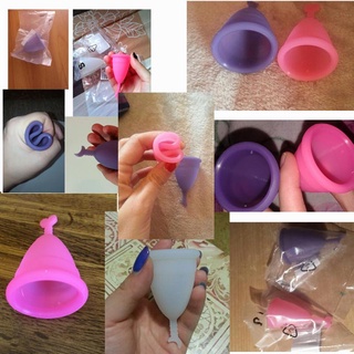 taza menstrual de silicona s/l para mujer/producto de higiene femenina/artículo de baño/punto de limpieza menstrual