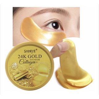 Parches de ojos 24k oro colageno gold antiarrugas saniye 30pares (1)