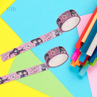 cyd anime inuyasha washi cinta de comercio exterior de bolsillo de color puede rasgar bricolaje decorativo papelería cinta accesorios