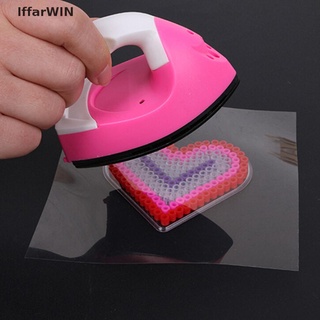 [IffarWIN] Mini Electric Iron Portable Travel Crafting Craft Clothes Sewing Supplies DIY .