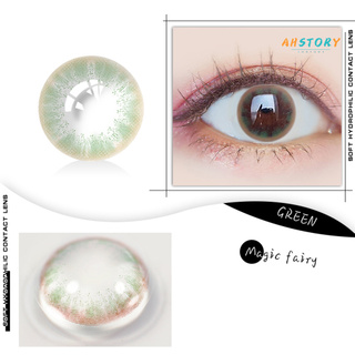 ahstory Round Big Eyes Cosmetic Contact Lenses Makeup 0 Degree Eyewear Party Cosplay (8)