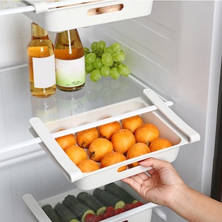 Cocina Fruta Huevo Organizador Caja de almacenamiento Rack Box Nevera Congelador Estante Titular Cajón extraíble Ahorro de espacio