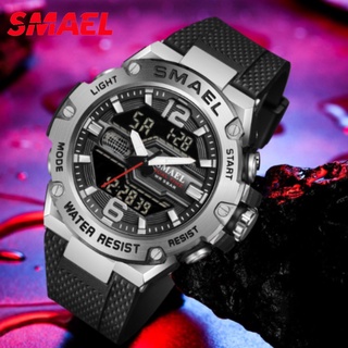 smael 8033 - reloj para hombre, impermeable, electrónico, multifuncional (3)
