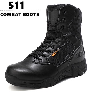 5.11combat botas 39-47 impermeable del ejército de los hombres botas tácticas al aire libre senderismo combate swat boot kasut tentera zapatos de entrenamiento