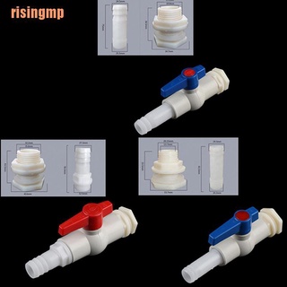 Risingmp (¥) 1/2" 3/4" 1" juntas de tanque acuario salida cubo conector accesorios tanque de agua adaptador