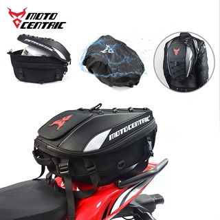 Motocicleta cola bolsa multifunción motocicleta asiento trasero bolsa de carreras mochila impermeable motocicleta jinete bolsa mt15 mt09 r3 r15 cb650r