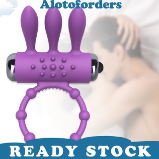 <alotoforders> Corrector de pene prolongando clímax ergonómico silicona vibración Delay eyaculación bloqueo anillo para masturbadores masculinos