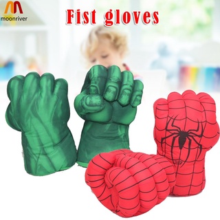 MR Marvel Avengers Endgame Superhero Spider Man The Hulks juguetes guantes de boxeo niño regalo