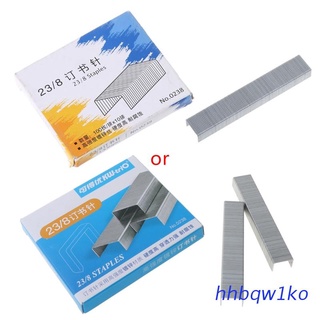 hhbqw1ko.mx 1000Pcs/Box Heavy Duty 23/8 Metal Staples For Stapler Office School Supplies Stationery