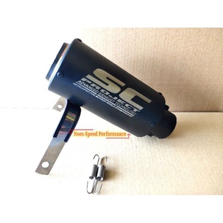 Sc project silenciador de escape de tubo de cola universal 51 mm inoxidable (4)