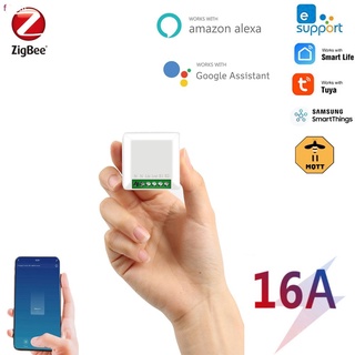 * 16A ZigBee 3.0 Mini Smart Switch Soporta 1way 2way Para ewelink , tuya , SmartThings Hub Con Alexa Y Google Assistant fjhjtm