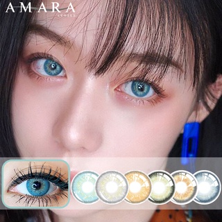 amara 1 par 6 colores coloridos lentes de contacto ruso chica serie decoración de ojos lente comestics uso anual (1)