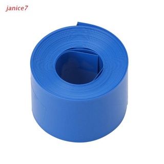 janice7 batería de litio tubo termorretráctil li-ion envoltura piel 14500 18650 26650 pvc tubo retráctil película de cinta mangas de aislamiento eléctrico
