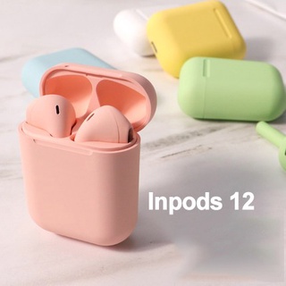 Macaron Inpods 12 I12 Tws Bluetooth Mini Fone De Ouvido Fone De Ouvido Sem Fio Fones De Ouvido Bluetooth Headset Auriculares Fone Pk I7 I9s