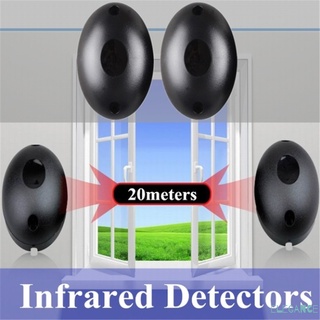 1 Par De Detectores Infrarrojos Fotoeléctricos De 20 M Con Alarma De Haz Único Sistema De Seguridad Para Puerta grah